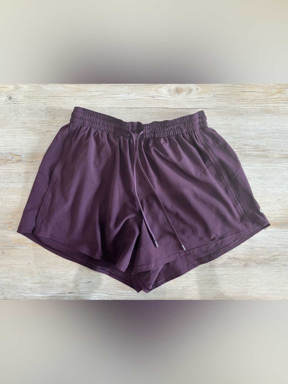 lululemon athletica Women's Plum Athletic Shorts with Drawstring